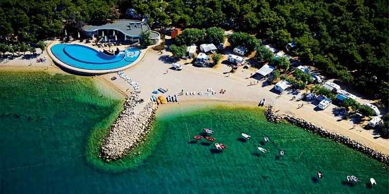 Bijela plaža, Solaris, Šibenik
