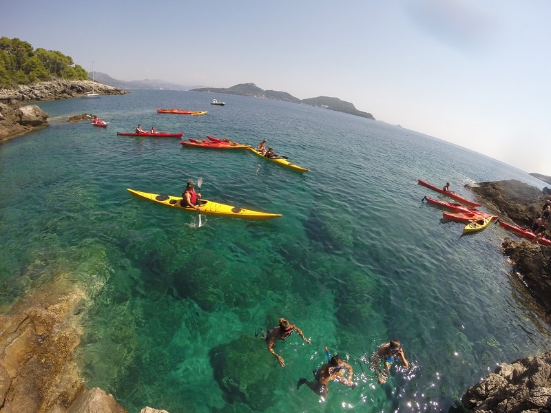 Kajakaštvo po reki in morju